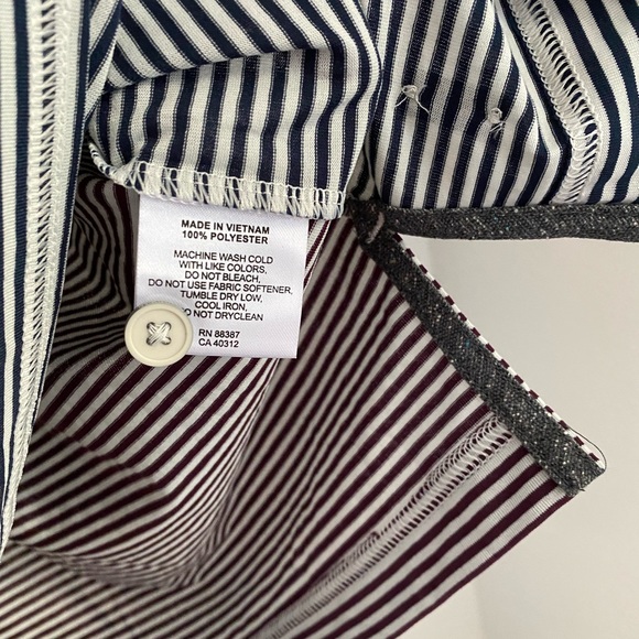 Ashworth • Ez-tec2 Striped Golf Performance Polo Shirt NWT - Picture 10 of 16